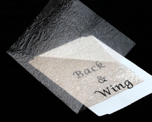 Fine Back & Wing Foil, Light Brown